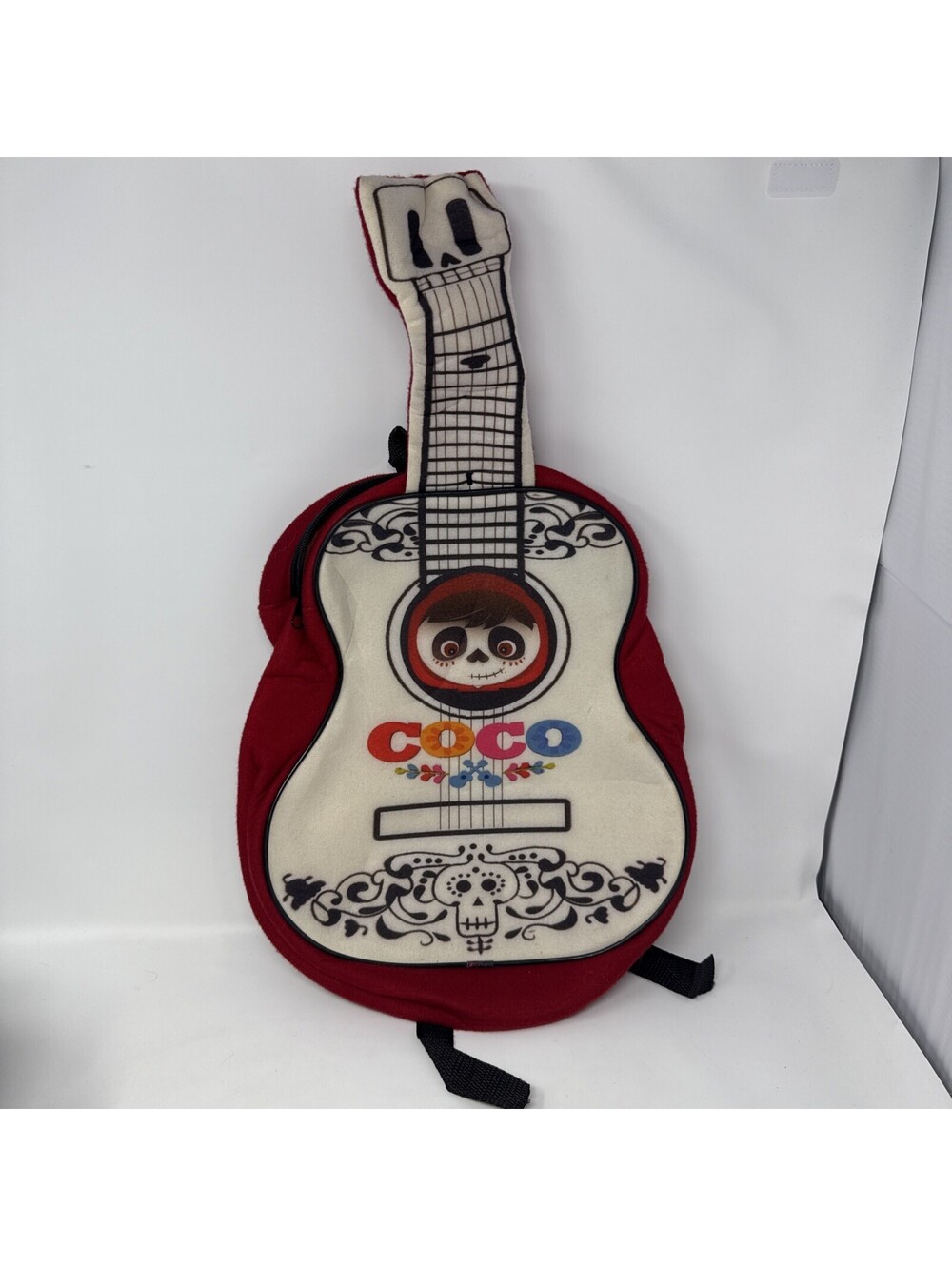 Disney Pixar Coco Guitar Backpack Kids Costume Bag Lightweight Foam Felt